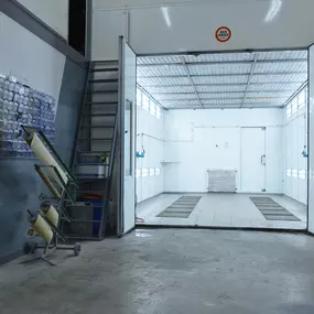 cabine met led/dag verlichting