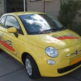 onze leenauto staat klaar