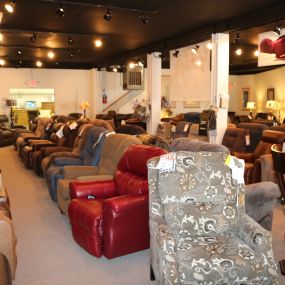 Couches, recliners, & love seats...oh my!
