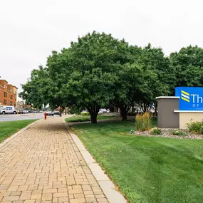 Another shot of our new signage at the Bank of Elk River Main Street Office.