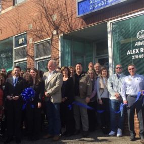 Chamber of commerce ribbon cutting February 2017