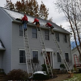 Gutter Helmet Installation.