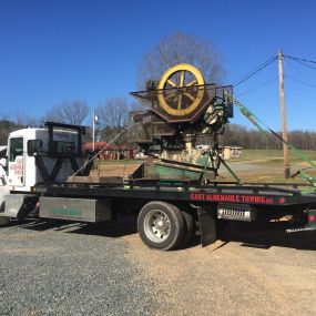 East Albemarle Towing is veteran owned and operated and has proudly been serving Stanly and surrounding counties for years. We specialize in the following services: flatbed, wheel lift, light duty, and medium duty trucks, lock-outs, tire changes, storage building moving, winch outs, and jump starts.  

Services:
- Medium Duty Towing & Recovery (up to 26,000 lbs.)
- Light Duty wheel lift towing
- Light Duty flatbed towing
- Vehicle Lockouts
- Jump Starts
- Motorcycle Tows
- Storage Building Movin