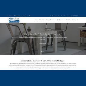 A new web design project we did for a local Dallas mortgage company.
