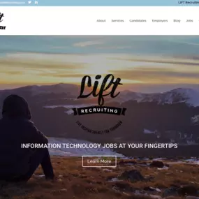 A website redesign for a local IT recruiting company.