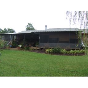 Multi Level Deck with Screen Room, Patio Cover and Greenhouse