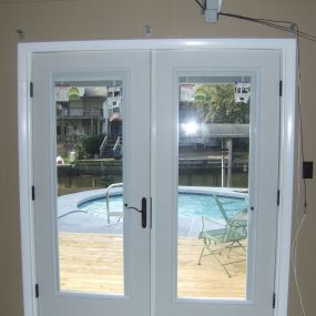 Energy Efficient Insulated  LowE Full View 3 Point Locking System French Doors