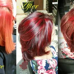 haircut-correction-hair-color-correction-intense-red-base-fashion-red-highlights