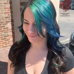 Accent-Highlight-With-Fashion-Colors-Hair-Transformation-Albuquerque-Abq