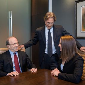 Attorneys Peter Greenspun, Jonathan Shapiro, and Liza Greenspun Yang