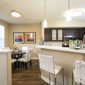 Open Kitchen with Dining Room