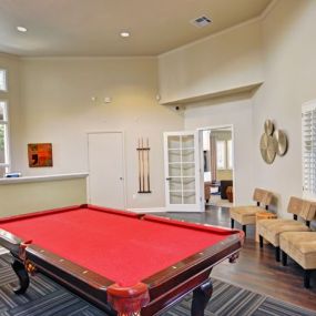 Resident Clubhouse with Billiards Table