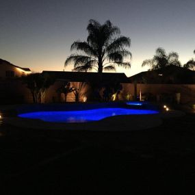 Illuminate the night in your backyard with cutting edge Hayward Pool Lighting