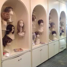 Our wigs at Josephine's Wig Boutique