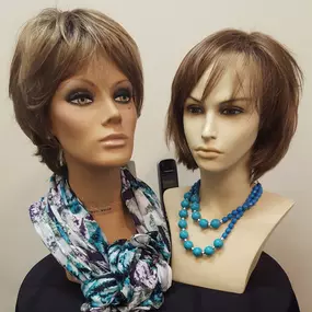 Our wigs at Josephine's Wig Boutique