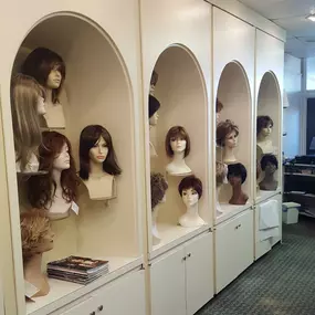 Our wigs at Josephine's Wig Boutique