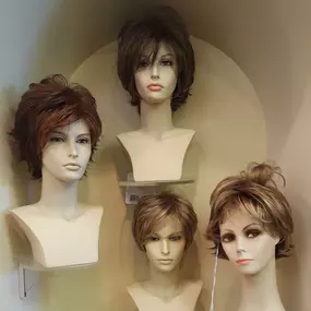 Our wigs at Josephine's Wig Boutique