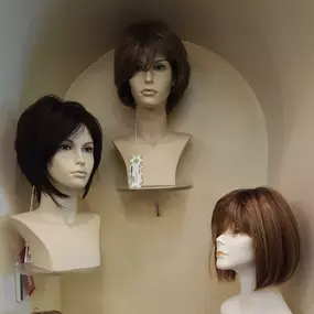 Our wigs at Josephine's Wig Boutique