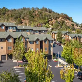 Manicured Landscaping and Off Street Parking