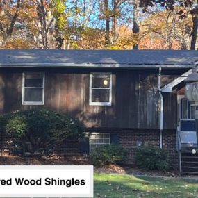 Completed Job in Andover, NJ.  GAF Timberline HDZ - Weathered Wood Shingles, 5