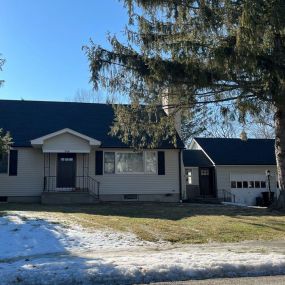 Completed Job in Andover, NJ. This roof was completed in GAF Timberline HDZ - Charcoal Shingles.