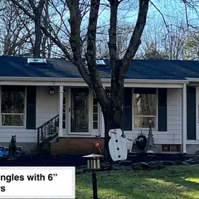 Completed Job in Stillwater Twp, NJ. GAF Timberline HDZ - Charcoal Shingles and 6