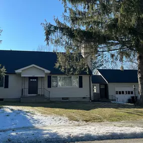 Completed Job in Andover, NJ. This roof was completed in GAF Timberline HDZ - Charcoal Shingles.