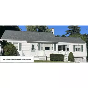 Completed Job in Newton, NJ. This roof was re-done in GAF Timberline HDZ - Pewter Grey Shingles. The ultimate pipe flashings were also applied to top off this job!