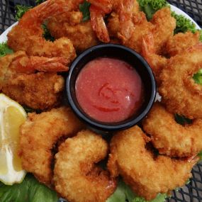 Solbergs Greenleaf sports bar and grill
Iron Mountain, MI 49801
Seafood| Shrimp| Shrimp Platter