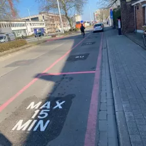 Parking op 100meter van pantoor
