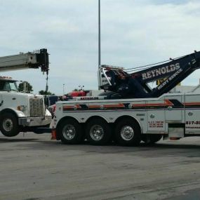 Reynolds Towing Service: We can handle ALL of your towing & roadside assistance needs from recovery tows to large equipment hauling – near and far.  Since 1980 we have been providing professional towing and recovery service to Central Illinois. Light, Medium, & Heavy Duty Towing | Transport | Emergency Recovery | Road assistance | Heavy Duty Rollovers | Equipment Hauling