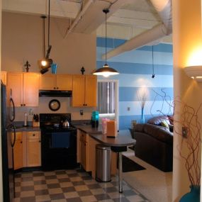 East 8 Lofts Kitchen