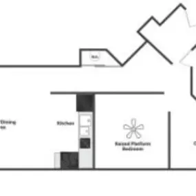 East 8 1 Bedroom Plus Apartment Floor Plan