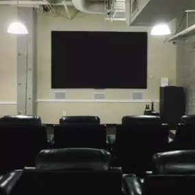 East 8 Lofts Movie Theater