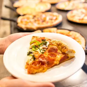 Mix and match! Stuffed Crust and vegetarian!