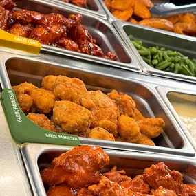 Get boneless and traditional wings on our buffet in a variety of sauces every Thursday during our evening buffet hours! Visit Pizzaranch.com for details.