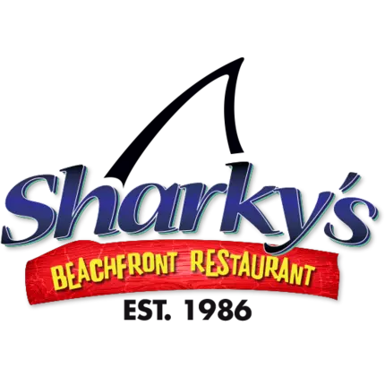 Logotyp från Sharky's Beachfront Restaurant