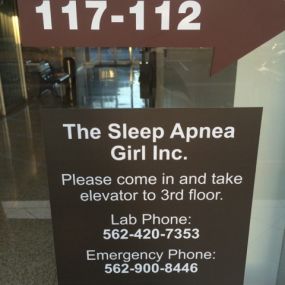 The sign to The Sleep Apnea Girl