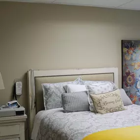 A sleep testing bedroom at The Sleep Apnea Girl