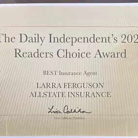 The Daily Independent's 2024 Readers Choice Award