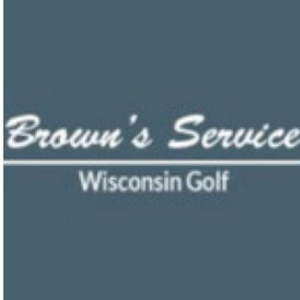 Logo from Brown's Service Wisconsin Golf