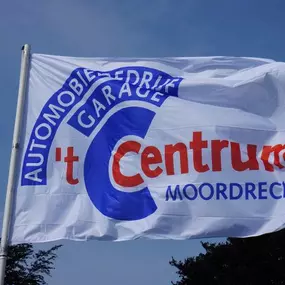 Vlag in de wind!