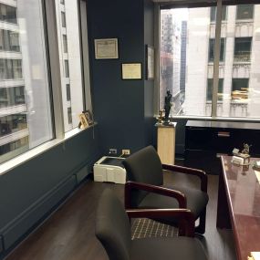 Interior of Sklare Law Group office in Chicago.
