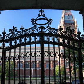 Harvard University Gated Entrance