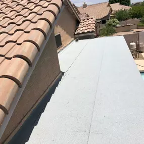 Flat roof repair