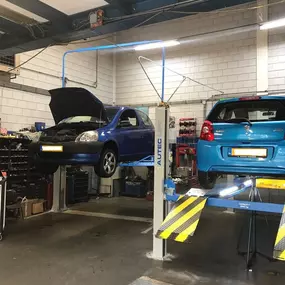 Nieuwe werkplaatsinrichting