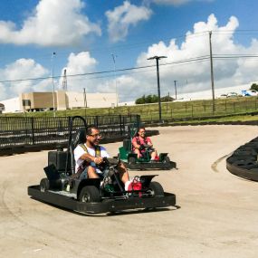 Race your friends or family on our Go-Karts!