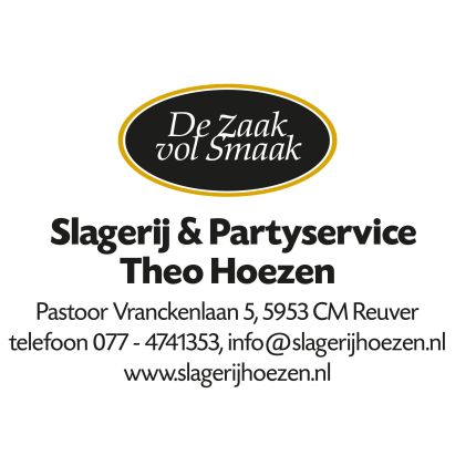 Logo od Slagerij en Partyservice Theo Hoezen