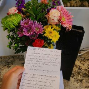 Thank you very much to a patient of ours for this thoughtful gift!This makes us so happy to do what we do. We thrive on making our patients feel the best and like family. We cannot wait to see the results of this procedure! Stay tuned☀️