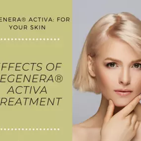 2. EFFECT OF REGENERA ACTIVA TREATMENT
The first results of Regenera Activa treatment occur after a single treatment. A patient can observe the first visible changes within the 8-15 days. The recovery period is minimal; the main results appear and increase for the following 3-6 months after treatment. The treatment reduces and eliminates wrinkles, fine lines, spotting, and scarring. It promotes healthier skin, protects against aging, and essentially gives your face a face lift, all without surge